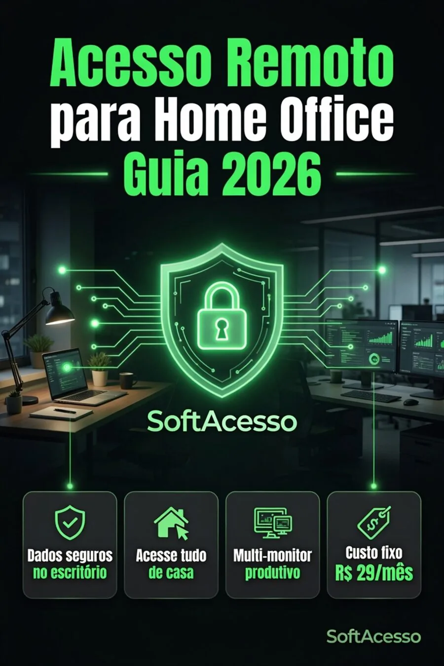 Home office com acesso remoto: guia completo para trabalhar de casa